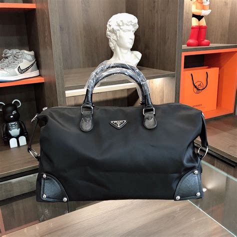 prada weekender bag replica|prada leather bag dupe.